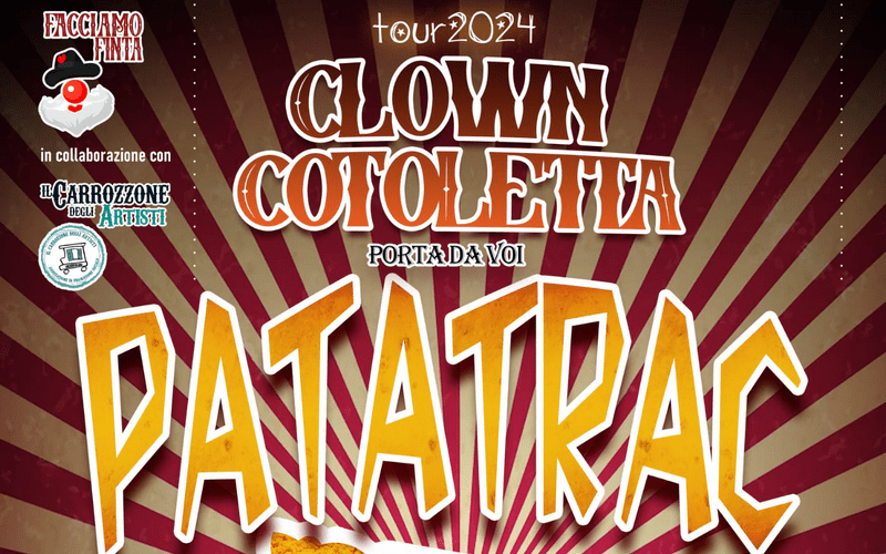 Clown Cotoletta tour 2024