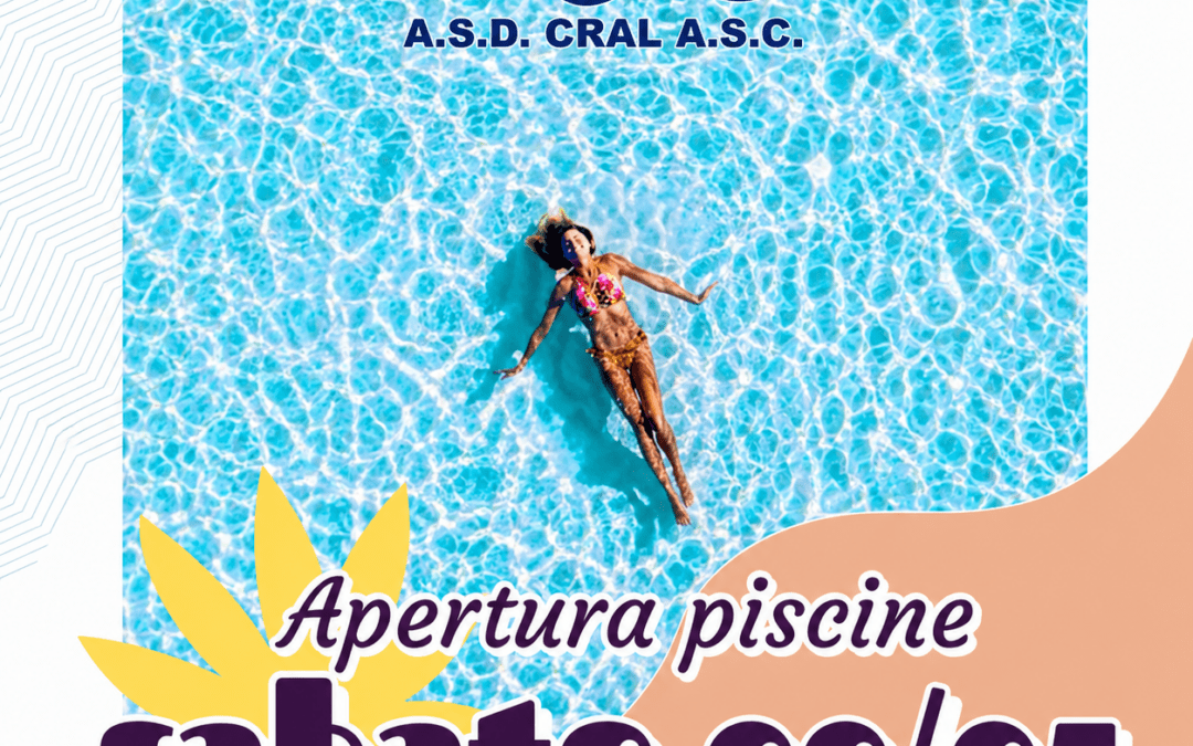 Apertura Piscina